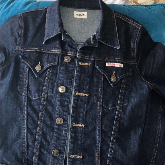 Hudson Dark Denim Jacket - Picture 2 of 3